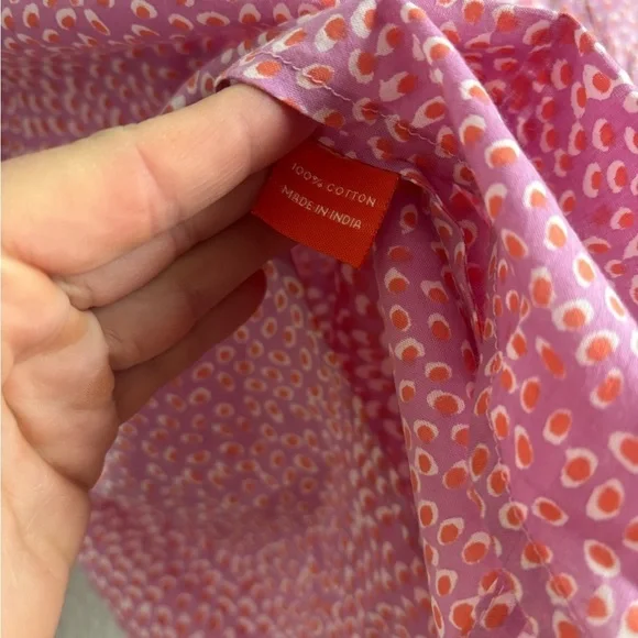 Oliphant button down Patterned Women's Top - Picture 4 of 5